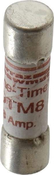 Ferraz Shawmut - 250 VAC, 8 Amp, Fast-Acting General Purpose Fuse - Clip Mount, 1-1/2" OAL, 10 at AC kA Rating, 13/32" Diam - A1 Tooling