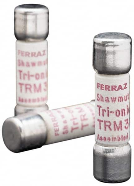 Ferraz Shawmut - 250 VAC, 2.8 Amp, Time Delay General Purpose Fuse - Clip Mount, 1-1/2" OAL, 10 at AC kA Rating, 13/32" Diam - A1 Tooling