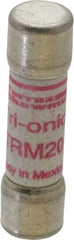 Ferraz Shawmut - 250 VAC, 20 Amp, Time Delay General Purpose Fuse - Clip Mount, 1-1/2" OAL, 10 at AC kA Rating, 13/32" Diam - A1 Tooling