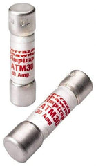 Ferraz Shawmut - 600 VAC/VDC, 0.2 Amp, Fast-Acting General Purpose Fuse - Clip Mount, 1-1/2" OAL, 100 at AC/DC kA Rating, 13/32" Diam - A1 Tooling