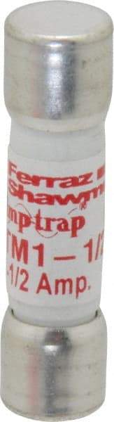 Ferraz Shawmut - 600 VAC/VDC, 1.5 Amp, Fast-Acting General Purpose Fuse - Clip Mount, 1-1/2" OAL, 100 at AC/DC kA Rating, 13/32" Diam - A1 Tooling