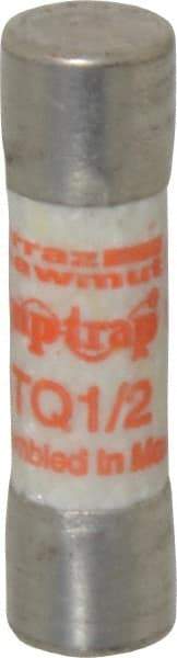 Ferraz Shawmut - 500 VAC, 0.5 Amp, Time Delay General Purpose Fuse - Clip Mount, 1-1/2" OAL, 10 at AC kA Rating, 13/32" Diam - A1 Tooling