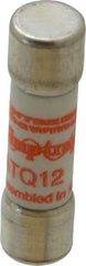 Ferraz Shawmut - 500 VAC, 12 Amp, Time Delay General Purpose Fuse - Clip Mount, 1-1/2" OAL, 10 at AC kA Rating, 13/32" Diam - A1 Tooling