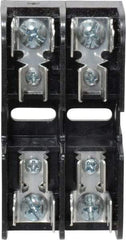 Ferraz Shawmut - 2 Pole, 10 to 14 AWG, 600 VAC/VDC, 30 Amp, DIN Rail Mount, Screw Mount Fuse Block - 13/32 Inch Diameter x 1-1/2 Inch Fuse Length, 3.04 Inch Long x 1.6 Inch Wide x 1.31 Inch High Block - A1 Tooling