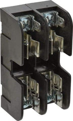 Ferraz Shawmut - 2 Pole, 10 to 14 AWG, 600 VAC/VDC, 30 Amp, DIN Rail Mount, Screw Mount Fuse Block - 13/32 Inch Diameter x 1-1/2 Inch Fuse Length, 3.04 Inch Long x 1.6 Inch Wide x 1.31 Inch High Block - A1 Tooling