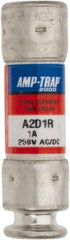 Ferraz Shawmut - 250 VAC/VDC, 1 Amp, Time Delay General Purpose Fuse - Clip Mount, 51mm OAL, 100 at DC, 200 at AC kA Rating, 9/16" Diam - A1 Tooling