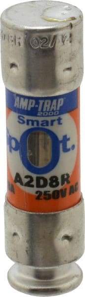 Ferraz Shawmut - 250 VAC/VDC, 8 Amp, Time Delay General Purpose Fuse - Clip Mount, 51mm OAL, 100 at DC, 200 at AC kA Rating, 9/16" Diam - A1 Tooling