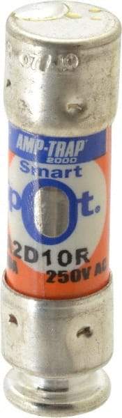 Ferraz Shawmut - 250 VAC/VDC, 10 Amp, Time Delay General Purpose Fuse - Clip Mount, 51mm OAL, 100 at DC, 200 at AC kA Rating, 9/16" Diam - A1 Tooling