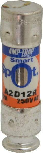 Ferraz Shawmut - 250 VAC/VDC, 12 Amp, Time Delay General Purpose Fuse - Clip Mount, 51mm OAL, 100 at DC, 200 at AC kA Rating, 9/16" Diam - A1 Tooling