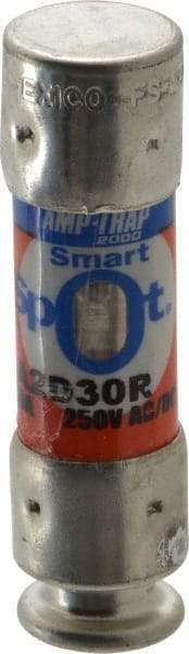 Ferraz Shawmut - 250 VAC/VDC, 30 Amp, Time Delay General Purpose Fuse - Clip Mount, 51mm OAL, 100 at DC, 200 at AC kA Rating, 9/16" Diam - A1 Tooling