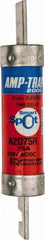 Ferraz Shawmut - 250 VAC/VDC, 75 Amp, Time Delay General Purpose Fuse - Clip Mount, 5-7/8" OAL, 100 at DC, 200 at AC kA Rating, 1-1/16" Diam - A1 Tooling