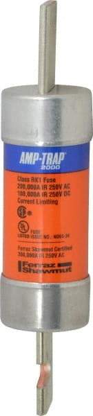 Ferraz Shawmut - 250 VAC/VDC, 150 Amp, Time Delay General Purpose Fuse - Clip Mount, 7-1/8" OAL, 100 at DC, 200 at AC kA Rating, 1-9/16" Diam - A1 Tooling