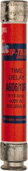 Ferraz Shawmut - 600 VAC/VDC, 0.6 Amp, Time Delay General Purpose Fuse - Clip Mount, 127mm OAL, 100 at DC, 200 at AC kA Rating, 13/16" Diam - A1 Tooling