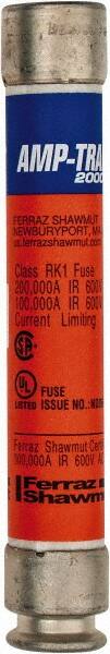 Ferraz Shawmut - 600 VAC/VDC, 4 Amp, Time Delay General Purpose Fuse - Clip Mount, 127mm OAL, 100 at DC, 200 at AC kA Rating, 13/16" Diam - A1 Tooling