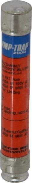 Ferraz Shawmut - 600 VAC/VDC, 10 Amp, Time Delay General Purpose Fuse - Clip Mount, 127mm OAL, 100 at DC, 200 at AC kA Rating, 13/16" Diam - A1 Tooling