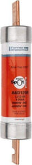 Ferraz Shawmut - 600 VAC/VDC, 125 Amp, Time Delay General Purpose Fuse - Clip Mount, 9-5/8" OAL, 100 at DC, 200 at AC kA Rating, 1-13/16" Diam - A1 Tooling