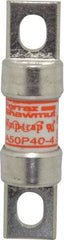 Ferraz Shawmut - 450 VDC, 500 VAC, 40 Amp, Fast-Acting Semiconductor/High Speed Fuse - Bolt-on Mount, 3-3/16" OAL, 100 at AC, 79 at DC kA Rating, 13/16" Diam - A1 Tooling