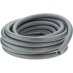 Made in USA - 1" Trade Size, 50' Long, Flexible Liquidtight Conduit - Steel - A1 Tooling