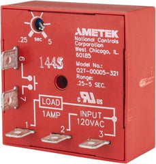 NCC - 5 Pin, Time Delay Relay - 1 at Resistive or Inductive Load Contact Amp, 120 VAC, On Board Trimpot - A1 Tooling