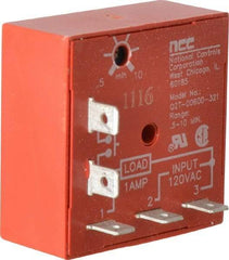 NCC - 5 Pin, Time Delay Relay - 1 at Resistive or Inductive Load Contact Amp, 120 VAC, On Board Trimpot - A1 Tooling