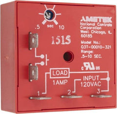 NCC - 5 Pin, Time Delay Relay - 1 at Resistive or Inductive Load Contact Amp, 120 VAC, On Board Trimpot - A1 Tooling