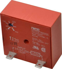 NCC - 2 Pin, Time Delay Relay - 1 at Resistive or Inductive Load Contact Amp, 24 VAC/VDC, On Board Trimpot - A1 Tooling