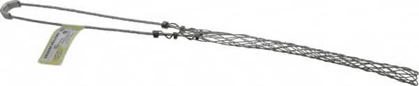 Hubbell Wiring Device-Kellems - 0.85 to 1 Inch Cable Diameter, Galvanized Steel, Single Loop Support Grip - 16 Inch Long, 1,400 Lb. Breaking Strength, 8 Inch Mesh Length - A1 Tooling