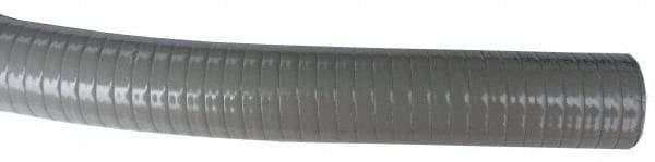 Hubbell Wiring Device-Kellems - 1-1/4" Trade Size, 100' Long, Flexible Liquidtight Conduit - PVC, 35.4mm ID, Gray - A1 Tooling