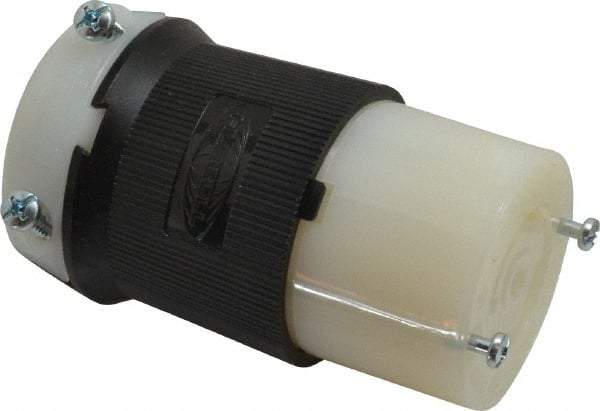 Hubbell Wiring Device-Kellems - 120/208 VAC, 30 Amp, L21-30R Configuration, Industrial Grade, Self Grounding Connector - 3 Phase, 4 Poles, IP20, 0.35 to 1.15 Inch Cord Diameter - A1 Tooling