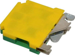 ACI - 14 to 131°F, Grounding Terminal Block - 20 to 8 AWG Compatibility, 45-1/2mm High x 47mm Deep - A1 Tooling