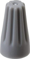 3M - 3, 22 to 2, 16 AWG, 300 Volt, Fire Resistant, Standard Twist on Wire Connector - Gray, 221°F - A1 Tooling