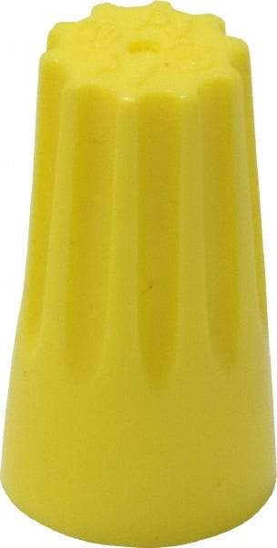 3M - 3, 20 to 2, 12 AWG, 600 Volt, Fire Resistant, Standard Twist on Wire Connector - Yellow, 221°F - A1 Tooling