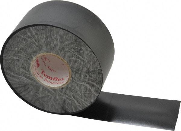 3M - 2" x 100', Black Vinyl Electrical Tape - Series 1100, 10 mil Thick, 25 Lb./Inch Tensile Strength - A1 Tooling