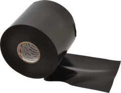 3M - 4" x 100', Black Vinyl Electrical Tape - Series 50, 10 mil Thick, 20 Lb./Inch Tensile Strength - A1 Tooling