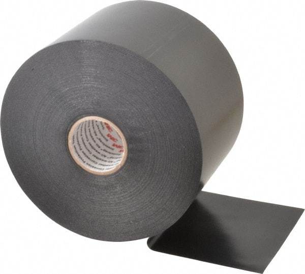 3M - 4" x 100', Black Vinyl Electrical Tape - Series 51, 20 mil Thick, 575 V/mil Dielectric Strength, 40 Lb./Inch Tensile Strength - A1 Tooling