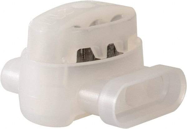 3M - 22 to 14 AWG, White, IDC, Pigtail Quick Splice Connector - 2 to 3 Wires - A1 Tooling