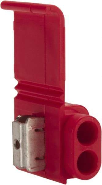 3M - 22 to 16 AWG, Red, IDC, Pigtail Quick Splice Connector - 2 to 3 Wires - A1 Tooling