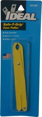 Ideal - 5 Inch Long, Glass Filled Polypropylene, Insulated Fuse Puller - For Use with 250 Volt 9/32 Inch to 1/2 Inch Diameter Fuses, Cartridge Fuses - A1 Tooling