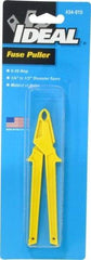 Ideal - 5 Inch Long, Nylon, Fuse Puller - For Use with 0 to 30 Amp, 250 Volt 1/4 to 1/2 Inch Diameter Fuse - A1 Tooling