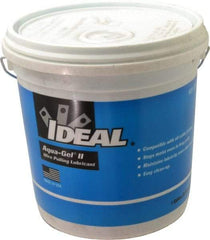 Ideal - 1 Gallon Pail, Blue Wire Pulling Lubricant Gel - 28 to 180°F, RoHS Compliant, UL Listed - A1 Tooling