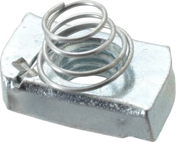 Thomas & Betts - Steel Short Spring Strut Nut - 1/2" Bolt, Used with Thomas & Betts Channel Type B Only - A1 Tooling