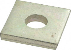 Thomas & Betts - Steel Square Strut Washer - 1/2" Bolt, Used with Thomas & Betts Channels & Strut - A1 Tooling