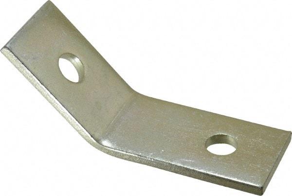 Thomas & Betts - Zinc Dichromate Steel 45° Channel, Strut Fitting - Used with Joining Metal Framing Channel & Strut - A1 Tooling