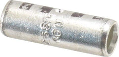 Thomas & Betts - 2 AWG Compatible, Noninsulated, Crimp-On Butt Splice Terminal - 2 Wire Entries, Copper Contacts, Tin Contact Plating, 1-1/4" OAL, Brown - A1 Tooling