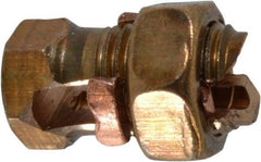 Thomas & Betts - 10 to 8 AWG, Copper Wire Compatible, Copper Alloy, Hex Split Bolt Connector - 25/32" OAL, 3/8" Head Width, 1/2" Base Width - A1 Tooling