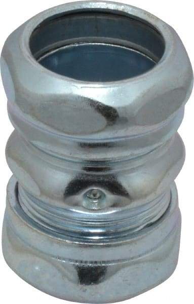 Thomas & Betts - 3/4" Trade, Steel Compression EMT Conduit Coupling - Noninsulated - A1 Tooling