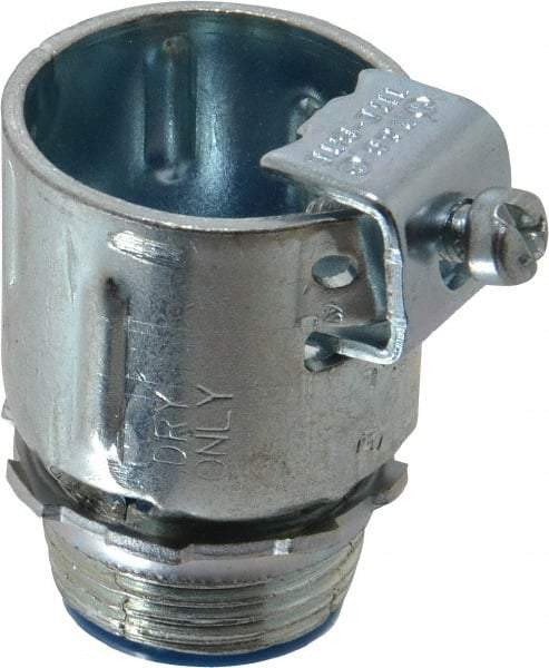 Thomas & Betts - 3/4" Trade, Steel Set Screw Straight FMC Conduit Connector - Insulated - A1 Tooling