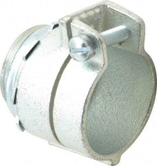 Thomas & Betts - 1" Trade, Malleable Iron Squeeze Clamp Straight FMC Conduit Connector - Noninsulated - A1 Tooling