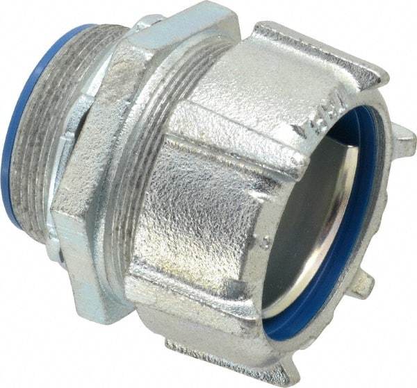 Thomas & Betts - 2" Trade, Steel Threaded Straight Liquidtight Conduit Connector - Insulated - A1 Tooling