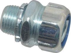 Thomas & Betts - 1/2" Trade, Steel Threaded Straight Liquidtight Conduit Connector - Noninsulated - A1 Tooling